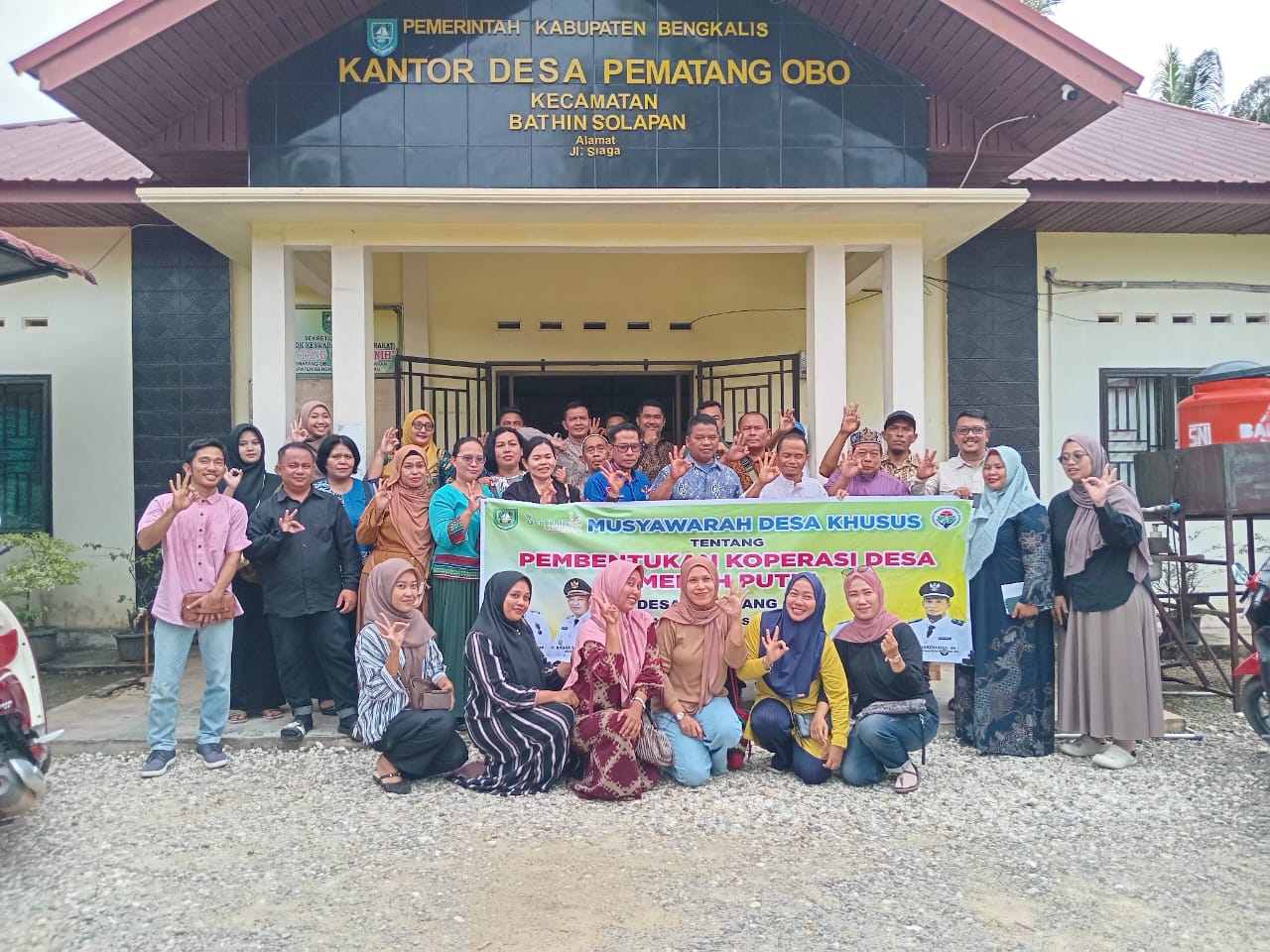 Gelar MusDesus : Koperasi Desa Merah Putih Pematang Obo 2025 Terbentuk